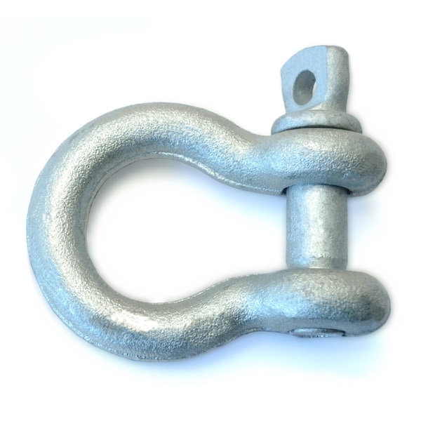 Midwest Fastener 7/16" Galvanized Steel Screw Pin Anchor Shackle 54644 - main